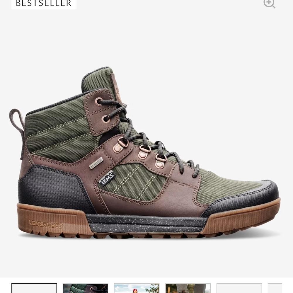 Lems Outlander Hiking Boot - Womens 8/ Mens 6.5